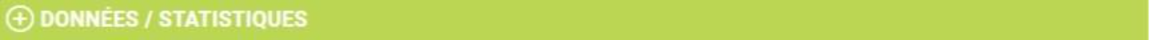 Données statistiques